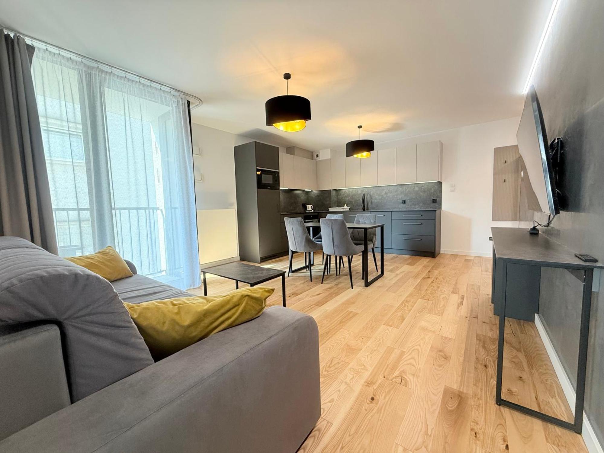 Vistula Avenue Apartment Free Parking, Swimming Pool, Sauna & Gym 克拉科夫 外观 照片